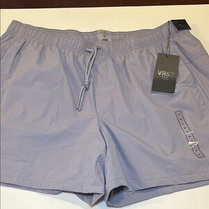 VRST‎ Men's 5'' Run Shorts Mesh Liner - light purple- Size XL